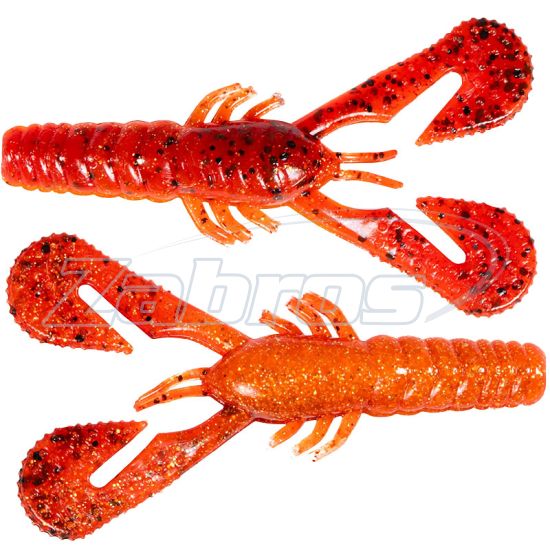 Фото Z-Man Turbo Crawz, 4,00", 10 см, 6 шт, Fire Craw