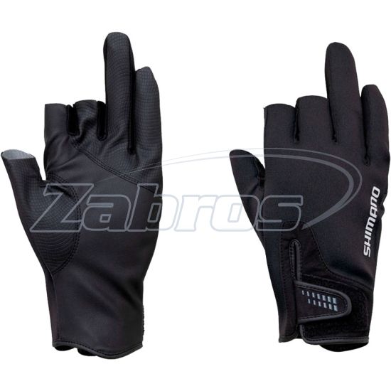 Фото Shimano Pearl Fit 3 Gloves, M, Black