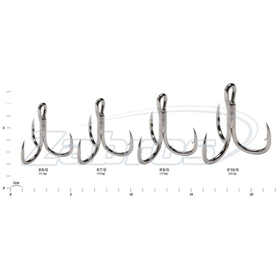 Фотографія Decoy Y-S23, Big Treble, 8/0, 6 шт Фотографія Decoy Y-S23, Big Treble, 8/0, 6 шт