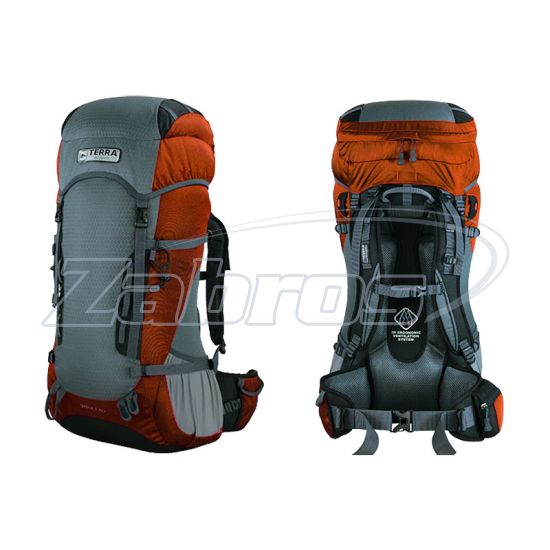 Фото Terra Incognita Impuls 40, Orange/Grey