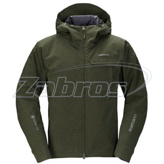Фото Shimano GORE-TEX Explorer Warm Jacket, RB-01JS, M, Tide Khaki