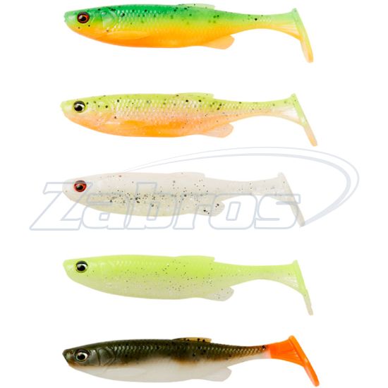 Фото Savage Gear Fat Minnow T-Tail Dark Water Mix, 3,00", 7,5 см, 5 г, 5 шт