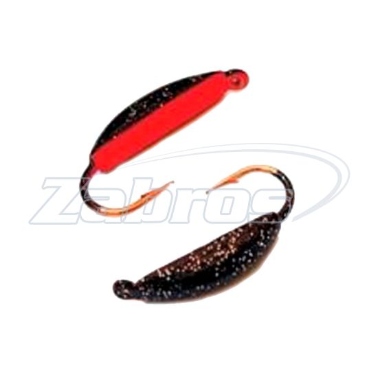 Фото Lucky John Супер банан с петелькой крашенный, 0,7 г, 3,5 мм, 5 шт, 1835-40