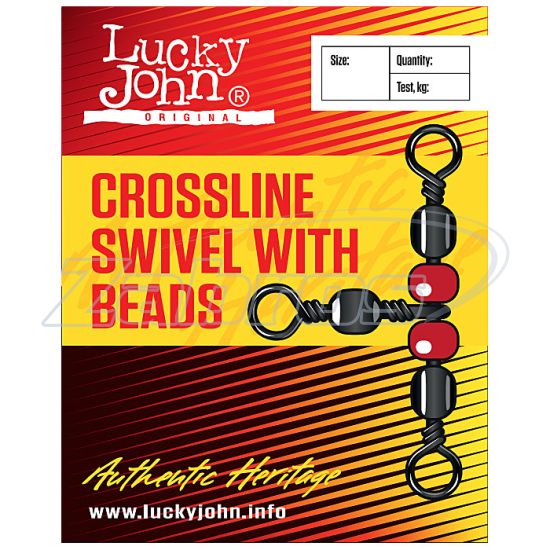 Малюнок Lucky John Crosline Swivel, LJ5027-014, 9 кг, 10 шт