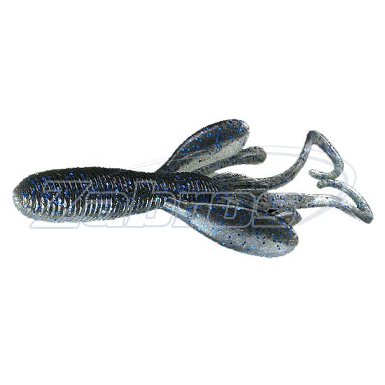 Фото Jackall Dum Dum Hog, 3,00", 7,6 см, 8 шт, Black / Blue Shrimp