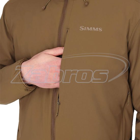 Ціна Simms Midstream Wool Insulated Hooded Jacket, 14042, L, Jasper