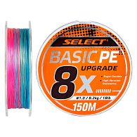 Шнур Select Basic PE 8x, 0,14 мм, 8,2 кг, 150 м, Multicolor, купить, цены в Киеве и Украине, интернет-магазин | Zabros
