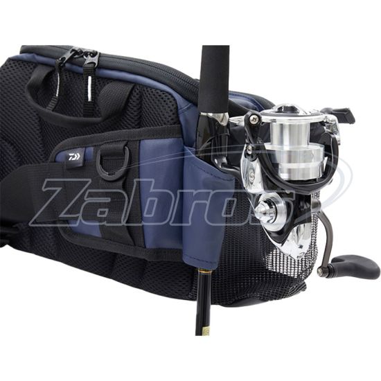 Картинка Daiwa Hip Bag LT (D), 14x30x19 см, Spiral Black