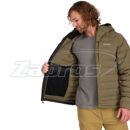 Simms ExStream Insulated Jacket, 13556-781-40, L, Dark Stone, Киев