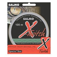 Шнур Salmo X-Twitch, 4906-020, 0,2 мм, 13,8 кг, 100 м, Dark Green, купить, цены в Киеве и Украине, интернет-магазин | Zabros
