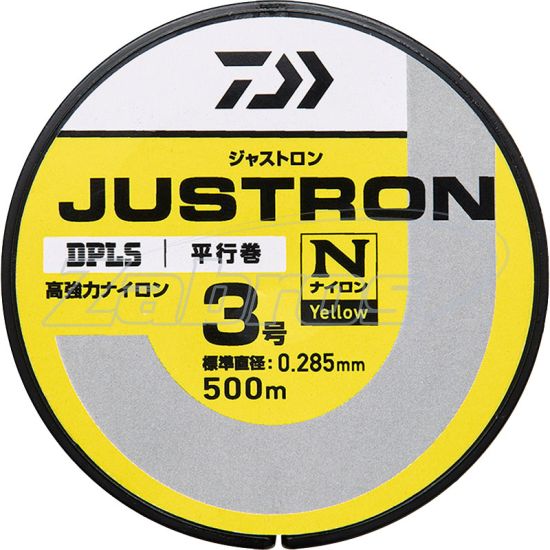 Фото Daiwa Justron, 0,26 мм, 500 м, Yellow