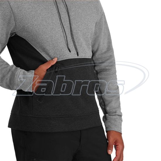 Купить Simms CX Hoody, 13654-2006-30, M, Steel Heather/Black Heather