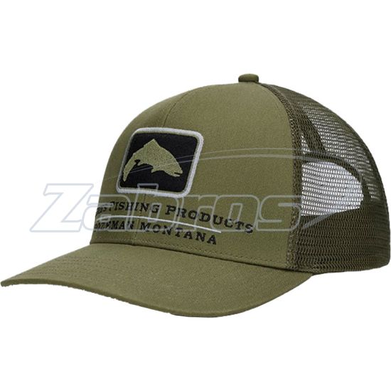Фото Simms Double Haul Icon Trucker, 14032, Loden