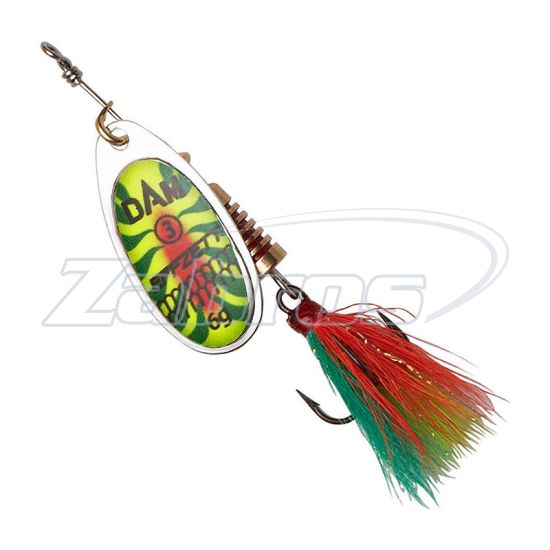 Фото Dam Effzett Standart Spinner Dressed, 60541, #2, 4 г, Fire Shark