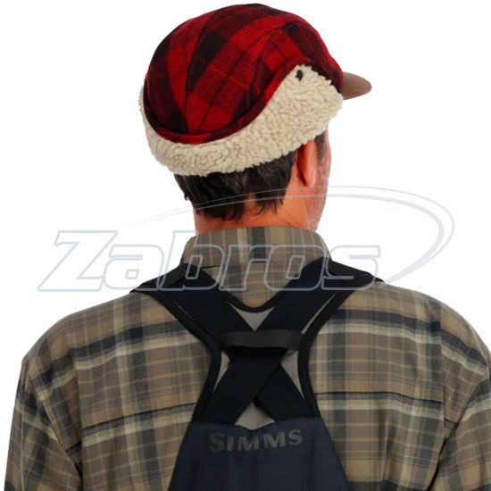 Купити Simms Coldweather Cap, 13817, S/M, Red Buffalo Plaid