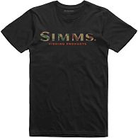 Футболка Simms Logo T-Shirt, 12803-001-40, L, Black, купити, ціни в Києві та Україні, інтернет-магазин | Zabros