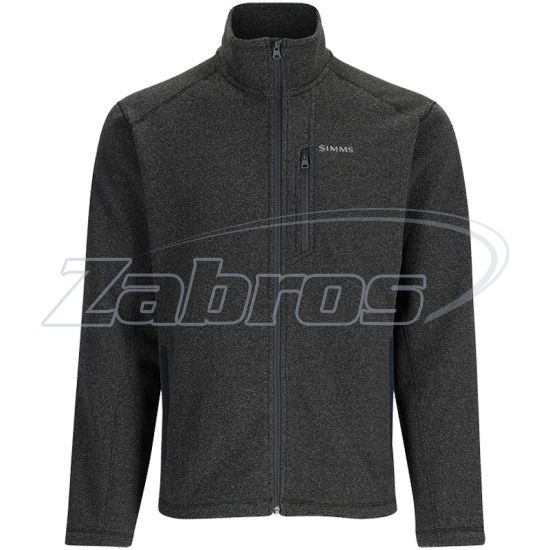 Фото Simms Rivershed Full Zip, 13850-010-40, L, Black Heather