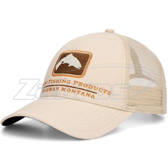 Фото Simms Trout Icon Trucker Hat, 12226, Burnished Clay