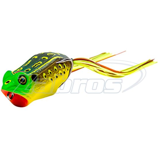 Фото Z-Man Leap Frogz Popping Frog, 2,25", 5,7 см, 1 шт, Old School Frog