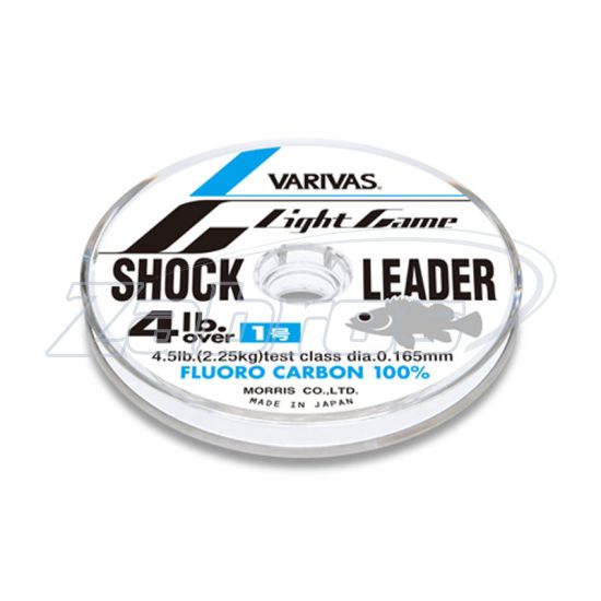 Фото Varivas Light Game Shock Leader, 0,21 мм, 2,7 кг, 30 м