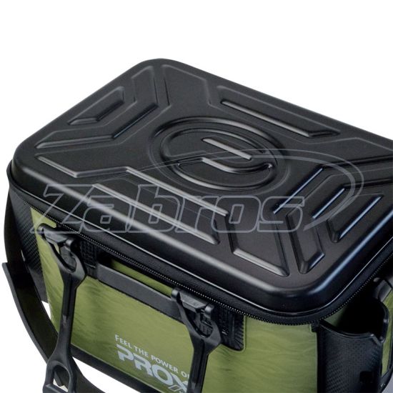 Купить Prox EVA Tackle Bakkan With Rod Holder, PX966236AG, 45x30x22,5 см, Army Green