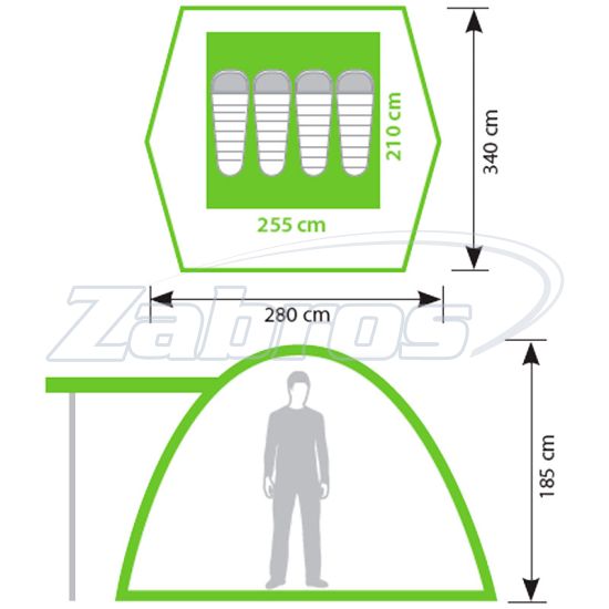 Фотография Norfin Zander 4, NF-10403