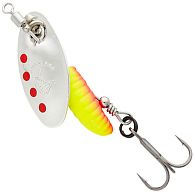 Блешня Savage Gear Grub Spinners, #2, 5,8 г, Silver Red Yellow, купити, ціни в Києві та Україні, інтернет-магазин | Zabros