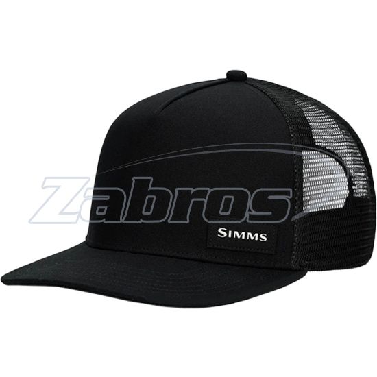Фото Simms High Crown Flatbill Cap, 14292, Black