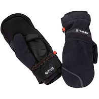 Перчатки-варежки Simms GORE-TEX ExStream Foldover Mitt, 13108-001-40, L, Black, купить, цены в Киеве и Украине, интернет-магазин | Zabros