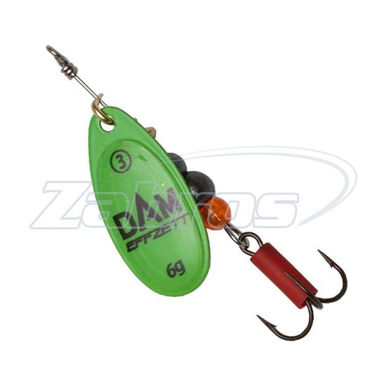 Фото Dam Effzett Fluo Spinner, 60659, #1, 3 г, Green