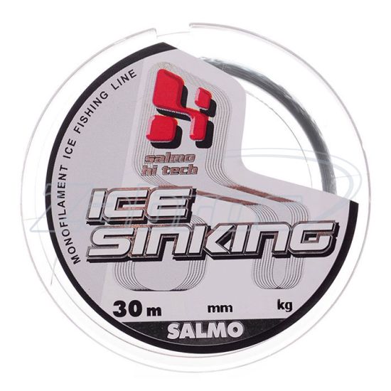 Фото Salmo Hi-Tech Ice Sinking, 4505-022, 0,22 мм, 4,5 кг, 30 м, Light Steel