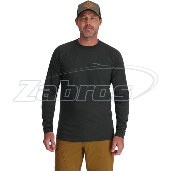 Малюнок Simms Lightweight Baselayer Top, 13309-003-60, XXL, Carbon