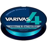 Шнур Varivas PE 4 Water Blue Edition, #2, 0,23 мм, 13,59 кг, 200 м, купить, цены в Киеве и Украине, интернет-магазин | Zabros