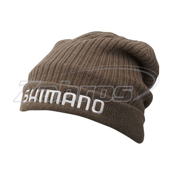 Фото Shimano 18 Breath Hyper Flieece Knit Watch Cap, CA064QCBR, Cacao Brown