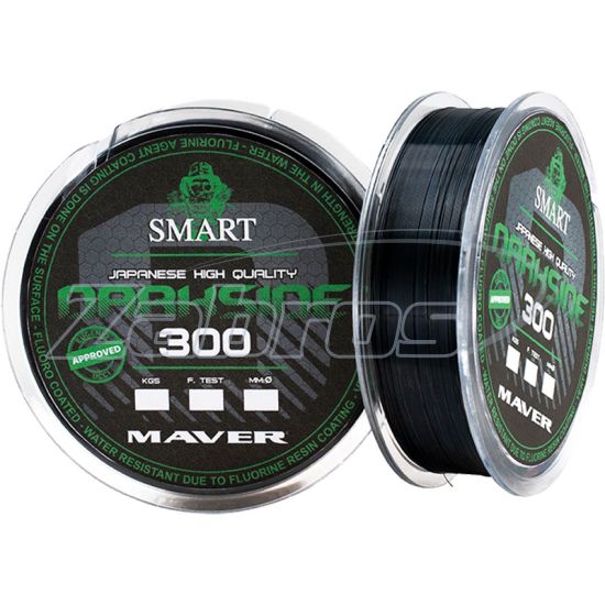 Фото Maver Monofilo Darkside, 0,31 мм, 15,1 кг, 300 м Фото Maver Monofilo Darkside, 0,31 мм, 15,1 кг, 300 м