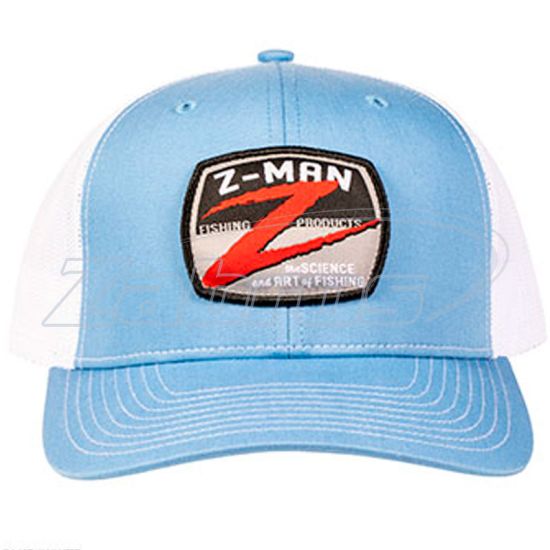 Фото Z-Man Z-Badge Trucker Hatz, Blue/White