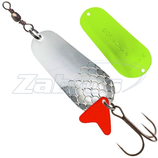 Фото Cormoran Cora Z, 50-860330, 30 г, 6,7 см, Silver/Chartreuse