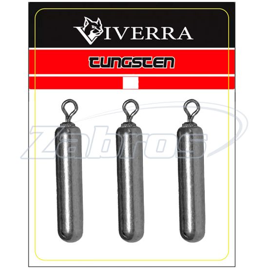 Фотография Viverra Drop Shot, вольфрам, 10 г, 3 шт, Natural