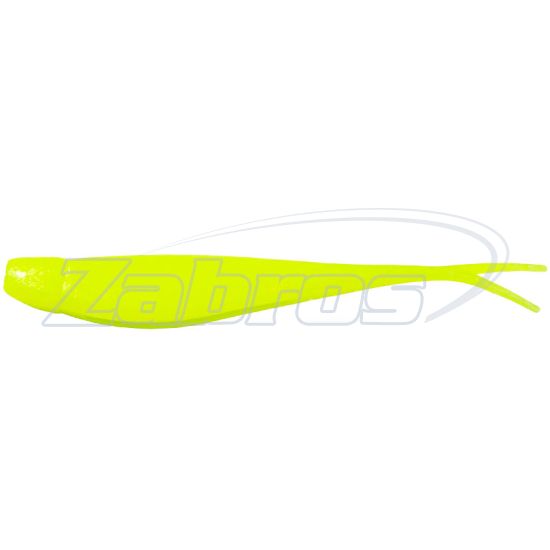 Фото Z-Man Scented Jerk Shadz, 5,00", 12,7 см, 5 шт, Hot Chartreuse