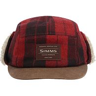 Шапка Simms Coldweather Cap, 13817-615-4050, L/XL, Red Buffalo Plaid, купить, цены в Киеве и Украине, интернет-магазин | Zabros