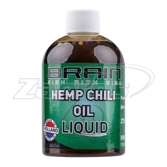 Фото Brain, Hemp Oil + Chili Liquid, 275 мл