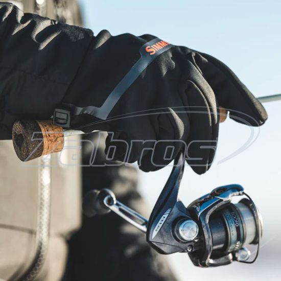 Simms Windstopper Flex Fishing Glove, 13794-001-60, XXL, Black, Киев