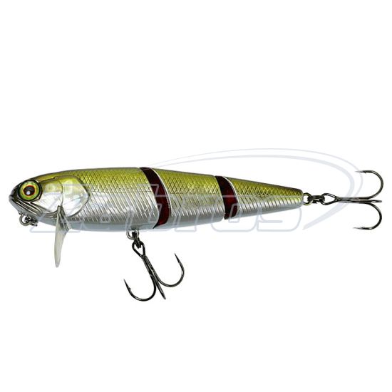 Фото Jackall Deka Hamakuru R 95F, 9,5 см, 17 г, 0,5 м, HL Bloody Silver Black