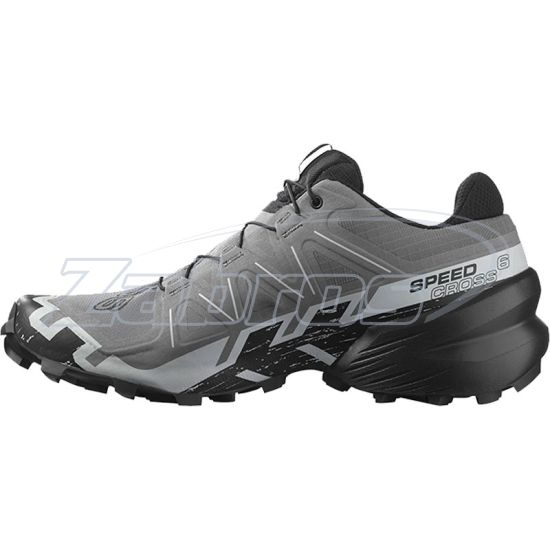 Картинка Salomon Speedcross 6, L41738000, 10, Quiet Shade/Black/Pearl Blue