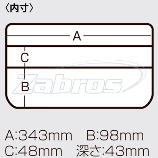 Картинка Meiho Versus VS-3043ND-2, 198226, 35,6x23x5 см, Black