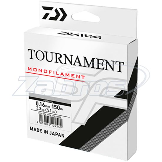 Фотографія Daiwa Tournament SF, 12205-116, 0,16 мм, 2,3 кг, 150 м, Grey