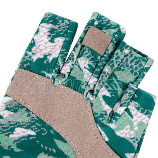 Фотографія Favorite Solar Fishing Gloves 5 Cut, L/XL, Green