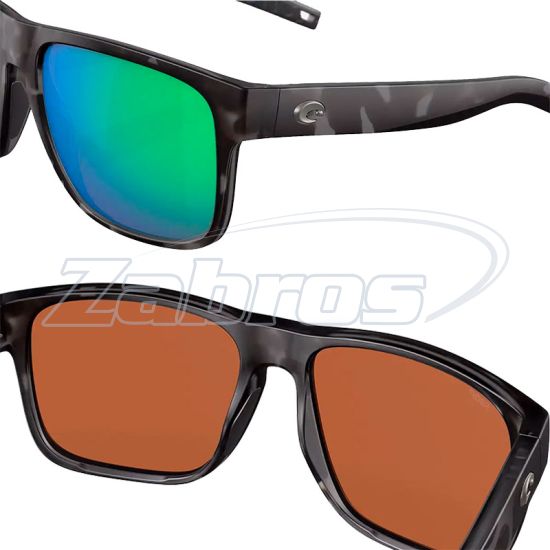 Купить Costa Del Mar Spearo XL, 97963940511, Tiger Shark Green Mirror, Polycarbonate