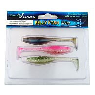 Силикон Dragon Belly Fish Pro Mix, 3,50", 8,9 см, 3 шт, BF35-MIX3, купить, цены в Киеве и Украине, интернет-магазин | Zabros