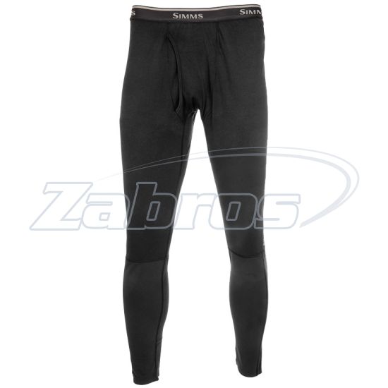 Фото Simms Heavyweight Baselayer Bottom, 13308-001-30, M, Black